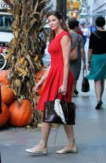 STEPHANIE SEYMOUR Iut and About in New York 10/18/2016