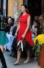 STEPHANIE SEYMOUR Iut and About in New York 10/18/2016