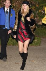 SUKI WATERHOUSE at Kate Hudson’s Halloween Bash in Pacific Palisades 10/28/2016