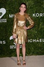 SUTTON FOSTER at God’s Love We Deliver Golden Heart Awards in New York 10/17/2016