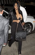 TAMAR BRAXTON at Mr. Chow Restaurant in Beverly Hills 10/08/2016