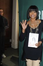 TARAJI P. HENSON at Her Book Signing at Barnes and Noble in New York 10/15/2016