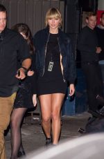 TAYLOR SWIFT and LORDE Leaves Le Poison Rouge in New York 10/12/2016