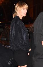 TAYLOR SWIFT and LORDE Leaves Le Poison Rouge in New York 10/12/2016