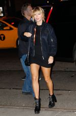 TAYLOR SWIFT Arrives at The Bowery Hotel in New York 10/12/2016
