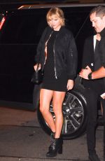 TAYLOR SWIFT Arrives at The Bowery Hotel in New York 10/12/2016