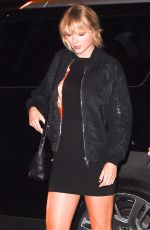 TAYLOR SWIFT Arrives at The Bowery Hotel in New York 10/12/2016
