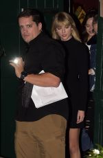 TAYLOR SWIFT at Waverley Inn in New York 10/11/2016