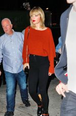 TAYLOR SWIFT, DAKOTA JOHNSON and LILLY DONALDSON at Bowery Hotel in New York 10/13/2016
