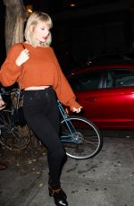 TAYLOR SWIFT Night Out in New York 10/13/2016