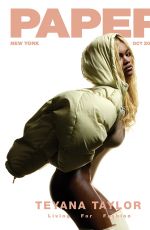 TEYANA TAYLOR in Paper Magazine, October 2016