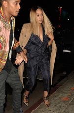 TIA MOWRY Arrives at Ashlee Simpson