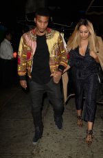 TIA MOWRY Arrives at Ashlee Simpson