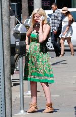 TORI SPELLING Out and About in Beverly Hills 10/05/2016