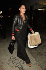 TRACEE ELLIS ROSS Arrives at Ashlee Simpson