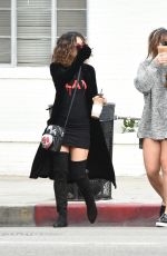 VANESSA and STELLA HUDGENS Out and About in Los Angeles 10/29/2016