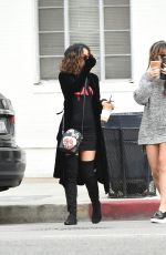 VANESSA and STELLA HUDGENS Out and About in Los Angeles 10/29/2016