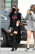 VANESSA and STELLA HUDGENS Out and About in Los Angeles 10/29/2016