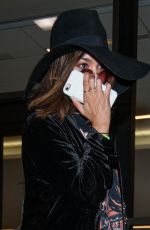 VANESSA HUDGENS at LAX Airport in Los Angeles 10/03/2016