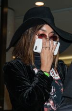 VANESSA HUDGENS at LAX Airport in Los Angeles 10/03/2016