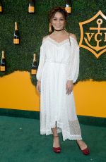 VANESSA HUDGENS at Veuve Clicquot Polo Classic in Los Angeles 10/15/2016