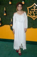 VANESSA HUDGENS at Veuve Clicquot Polo Classic in Los Angeles 10/15/2016