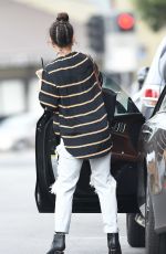 VANESSA HUDGENS in Ripped Jeans Out for Coffee in Los Angeles 10/26/2016