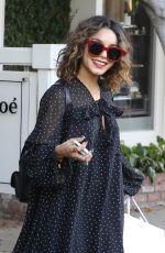 VANESSA HUDGENS Out Shopping in West Hollywood 10/21/2016
