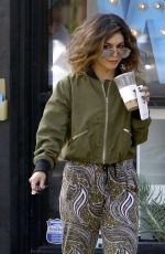 VANESSA HUDGENS Leaves a Yoga Class in Los Angeles 10/15/2016
