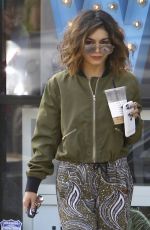 VANESSA HUDGENS Leaves a Yoga Class in Los Angeles 10/15/2016