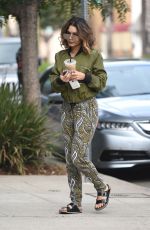 VANESSA HUDGENS Leaves a Yoga Class in Los Angeles 10/15/2016