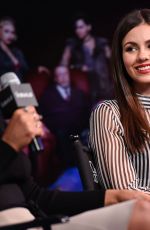 VICTORIA JUSTICE and CHRISTINA MILIAN at AOL Build in New York 10/18/2016