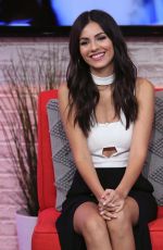VICTORIA JUSTICE at Hollywood Today Live in West Hollywood 10/20/2016