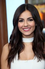 VICTORIA JUSTICE at Hollywood Today Live in West Hollywood 10/20/2016