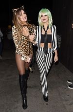 VICTORIA JUSTICE at Just Jared's Annual Halloween Party in Los Angeles 10/30/2016
