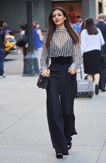 VICTORIA JUSTICE Out and About in New York 10/18/2016