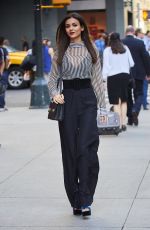 VICTORIA JUSTICE Out and About in New York 10/18/2016