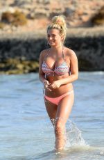 ZARA HOLLAND in Bikini at a Beach in Ibiza 10/19/2016