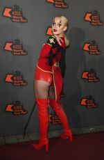 ZARA LARSSON at Kiss FM Haunted House Party in London 10/27/2016