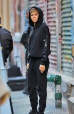 ZENDAYA COLEMAN on the Set of a Photoshoot for Daya By Zendaya in New York 10/15/2016