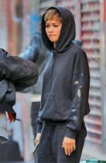 ZENDAYA COLEMAN on the Set of a Photoshoot for Daya By Zendaya in New York 10/15/2016