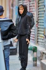 ZENDAYA COLEMAN on the Set of a Photoshoot for Daya By Zendaya in New York 10/15/2016