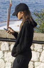 ZENDAYA on the Set of Dolce & Gabbana Summer 2017 #dgmillenials Campaign in Capri 10/20/2016