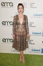 ZOE LISTER-JONES at Environmental Media Association Awards in Los Angeles 10/22/2016