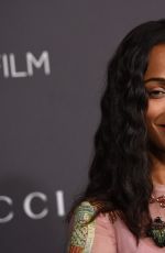 ZOE SALDANA at 2016 Lacma Art + Film Gala in Los Angeles 10/29/2016