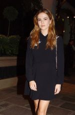 ZOEY DEUTCH Night Out in Paris 10/06/2016