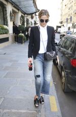 ZOEY DEUTCH Out for Shopping in Paris 10/05/2016