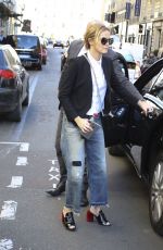 ZOEY DEUTCH Out for Shopping in Paris 10/05/2016