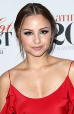 AIMEE CARRERO at Latina’s 20th Anniversary Celebrating Hollywood Hot List Honorees in Los Angeles 11/02/2016