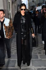 ALESSANDRA AMBROSIO Out and About in Paris 11/29/2016